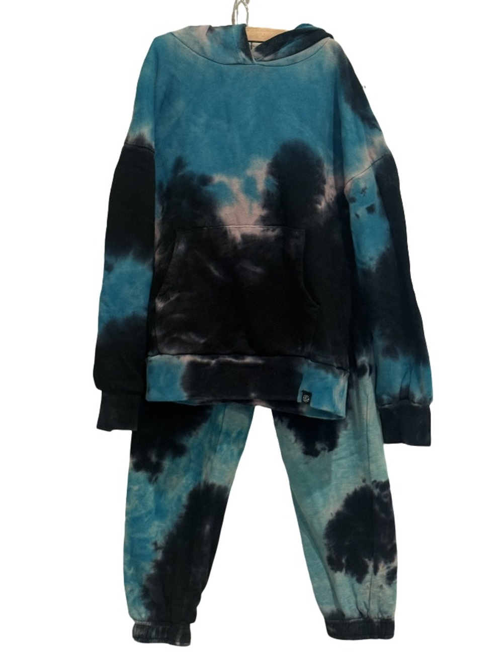 RARE Treasure & Bond Teal Shibori Set Size M 8/10 GUC